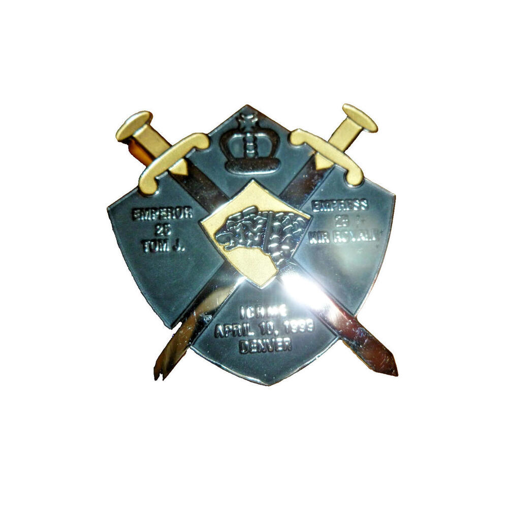 ICRME Emperor Emperess Shield Large Pin